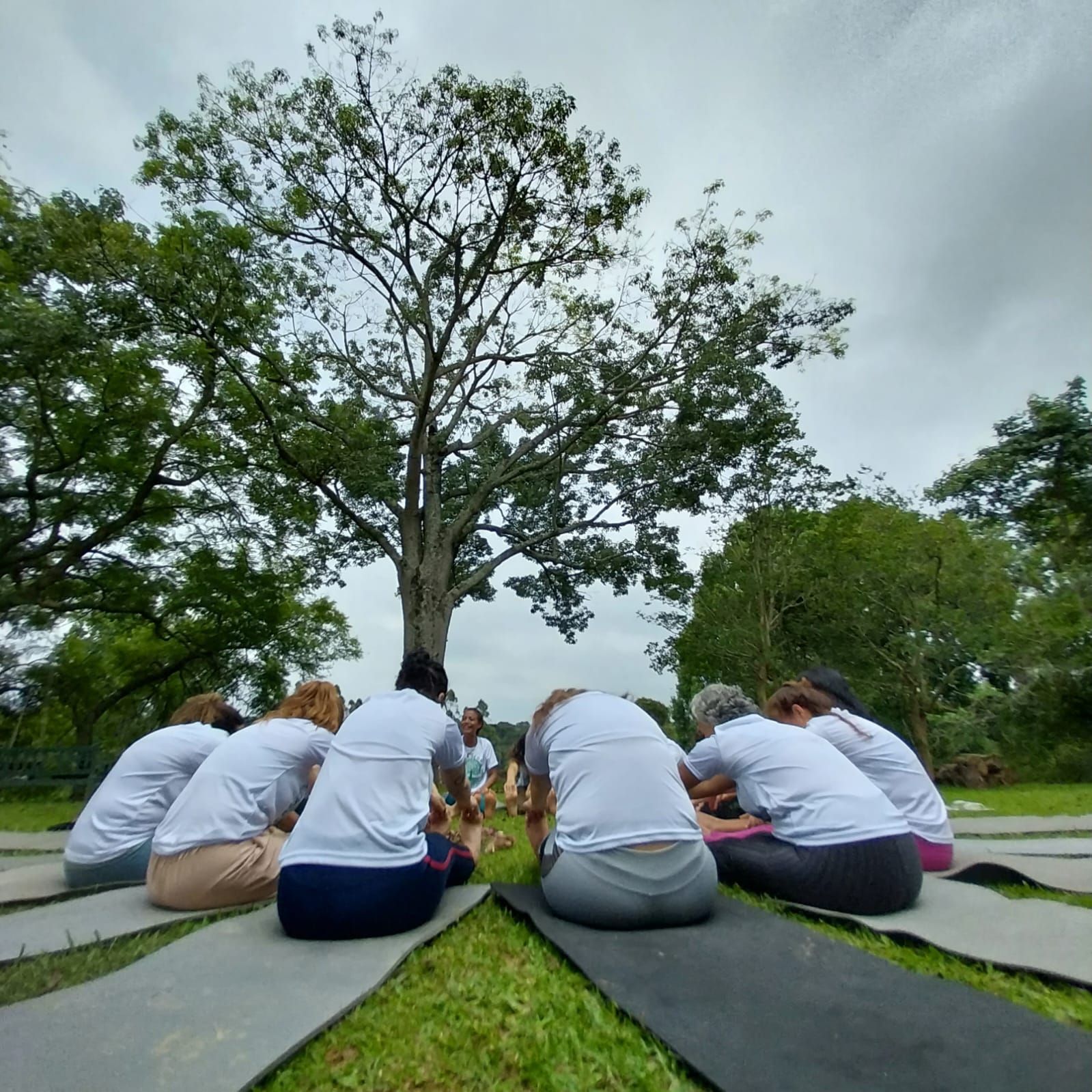 Aula de Yoga - Momento especial